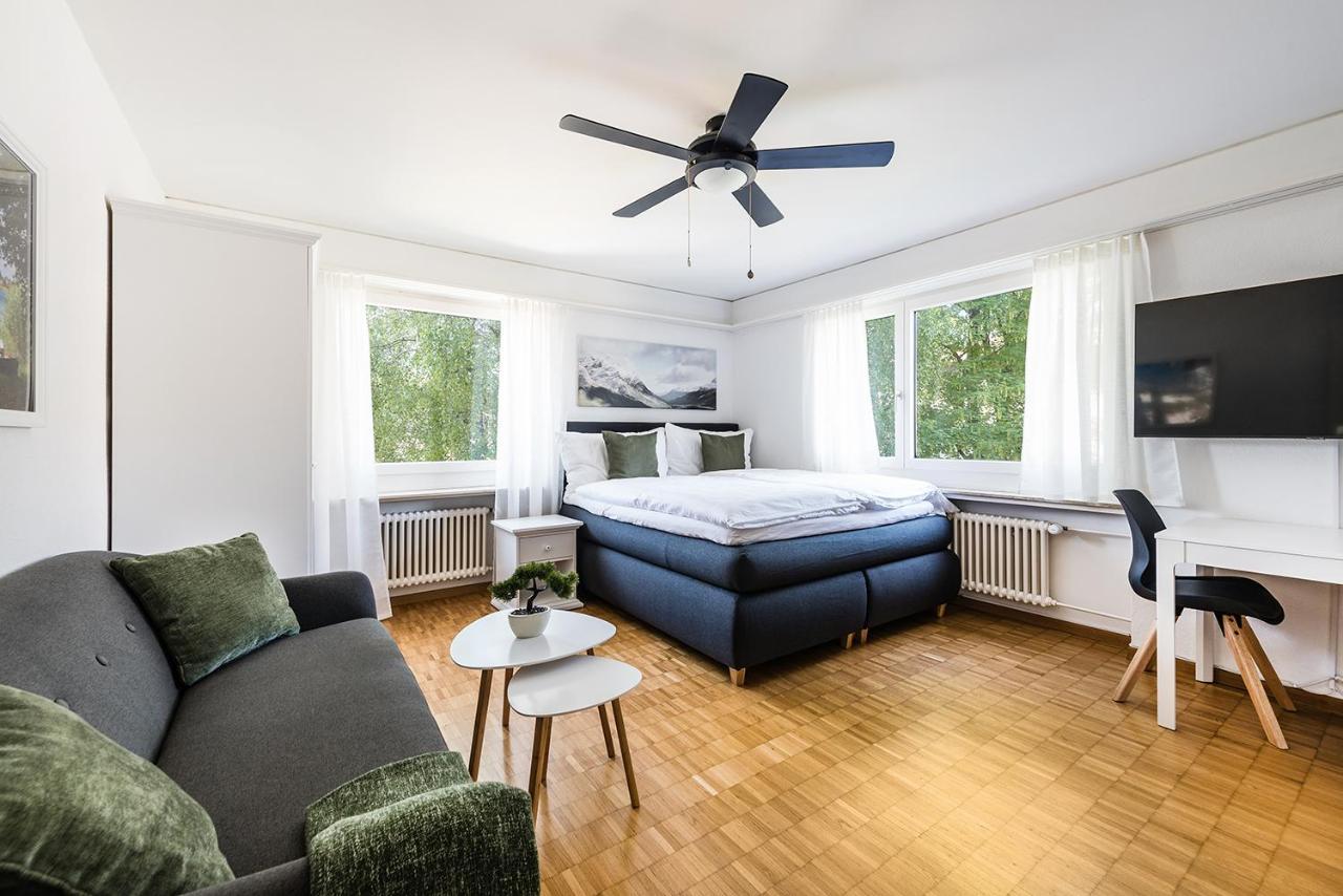Soho 2 !Gratis Parken, Free Parking! Daire Kreuzlingen Dış mekan fotoğraf